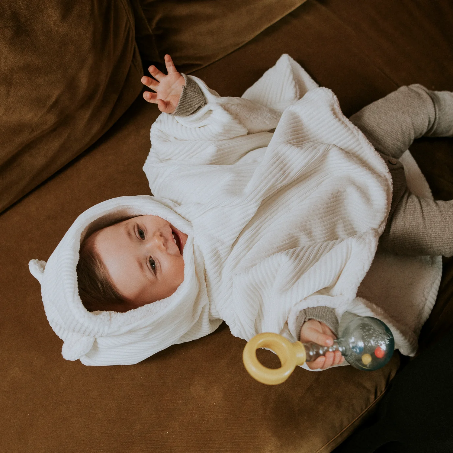 Rien que des bêtises – Poncho Ecru – Image 6