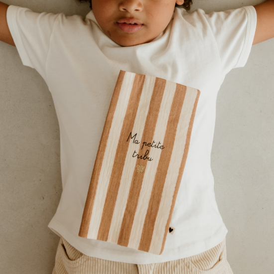 Atelier Wagram – Protège livret de famille rayures larges – Image 3