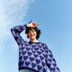 Cathy purple / marine