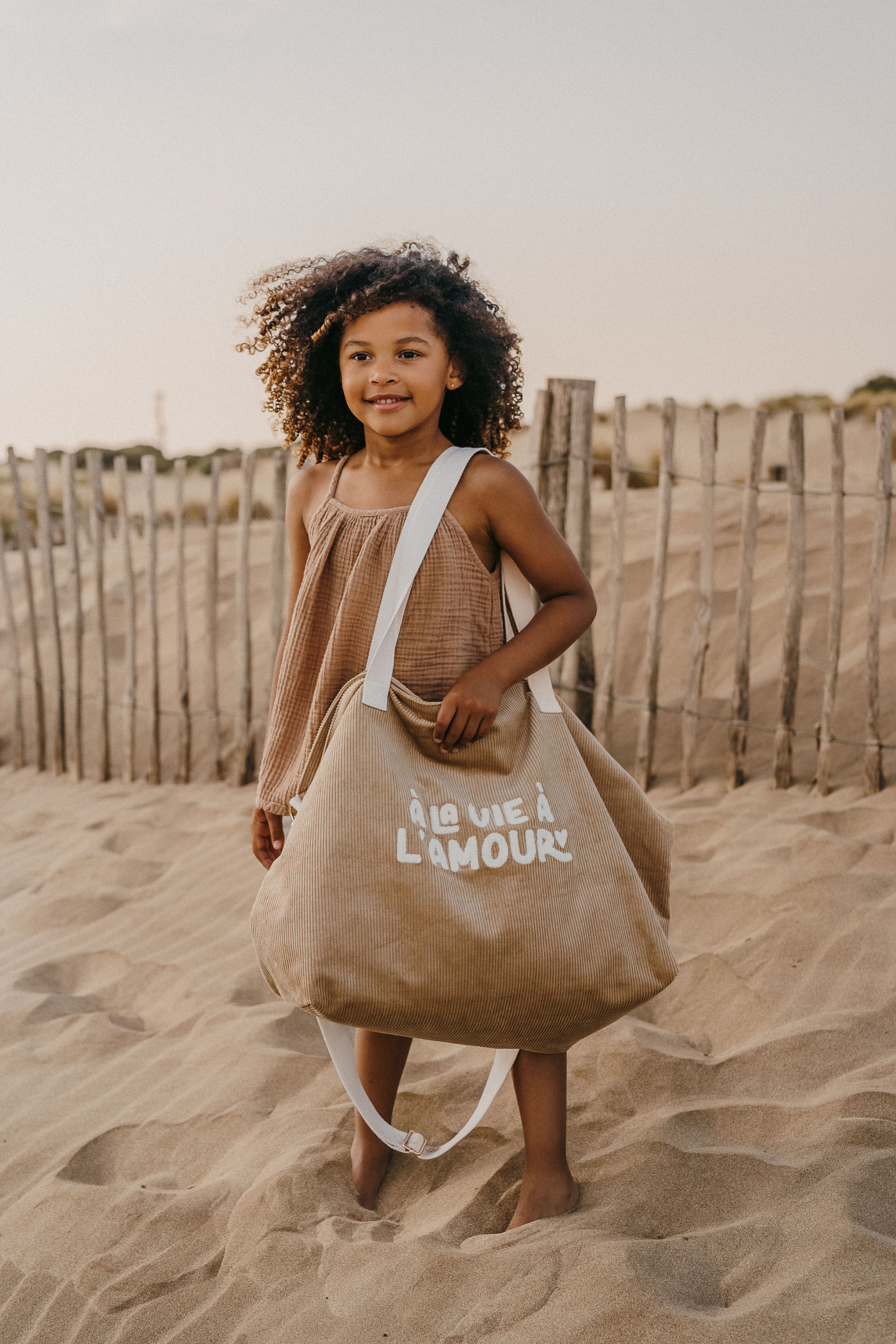 Zakuw – Sac XL velours « A la vie à l’amour » – Image 3