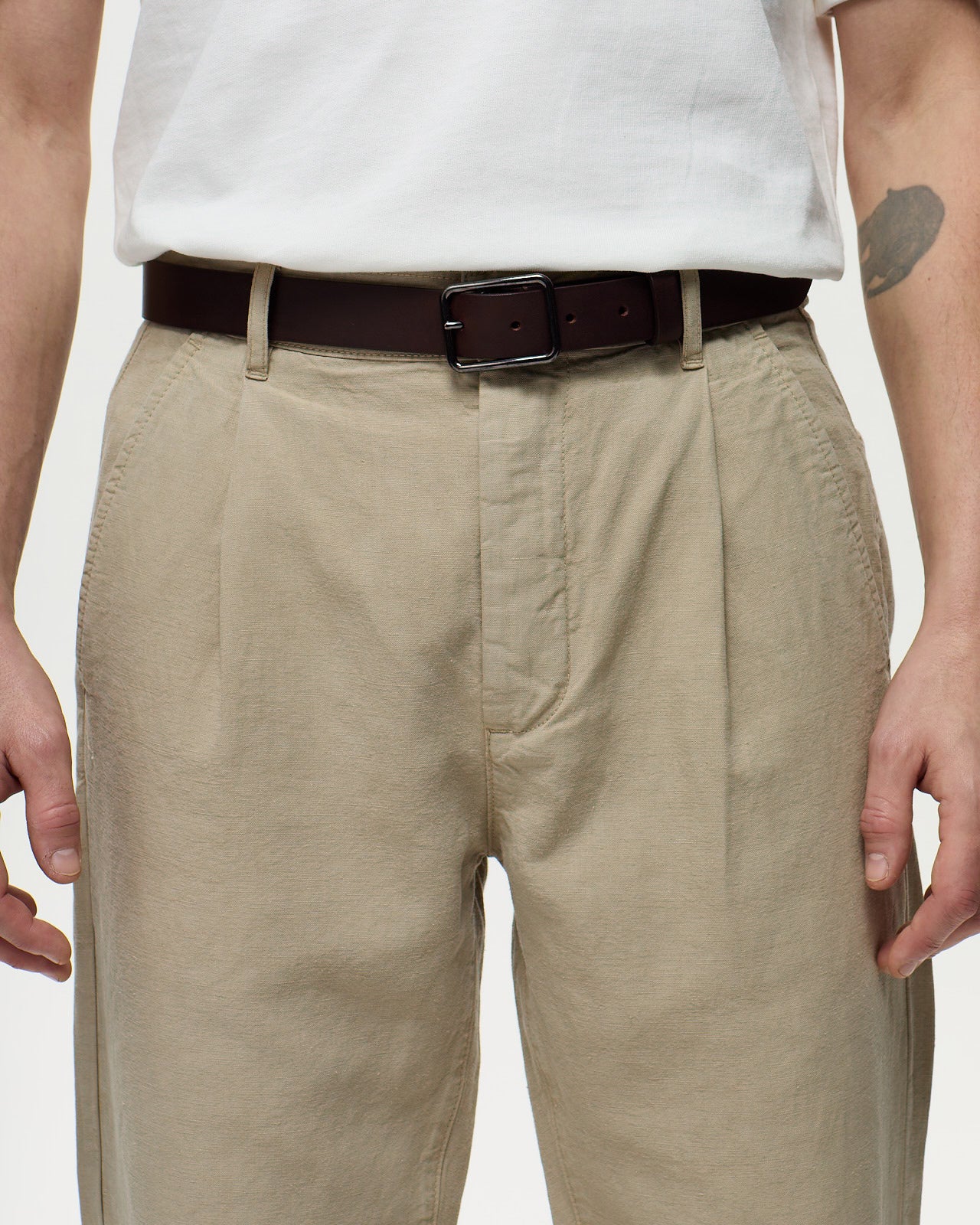 DIEGO Tencel/Lin - Beige Bambou – Image 8