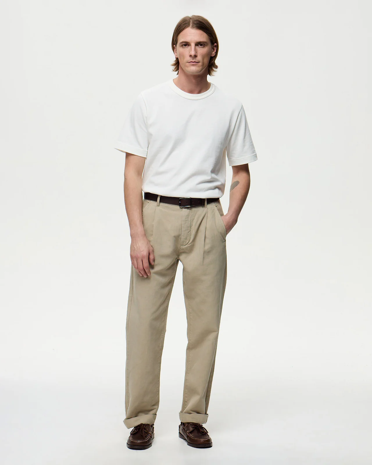 DIEGO Tencel/Lin - Beige Bambou – Image 4